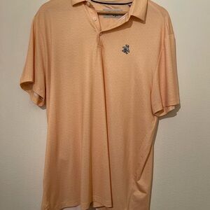 Men's Peach Polo Shirt